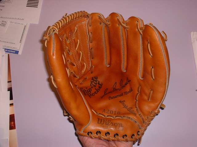 Sam McDowell Wilson A2010 with Autograph Front